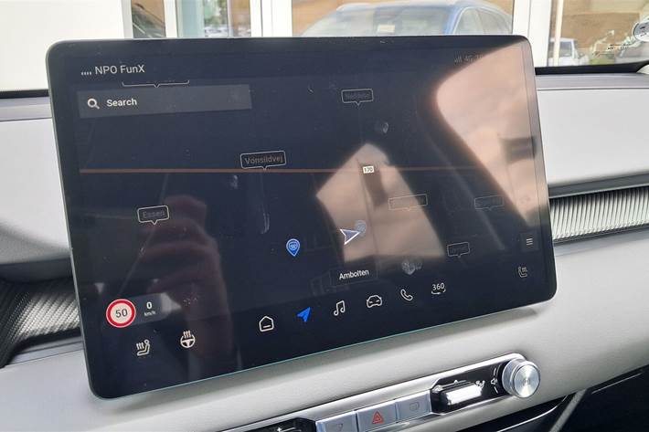 Blå MG MGS5 Electric fra 2025