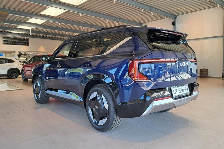 Blå Kia EV5 fra 2026