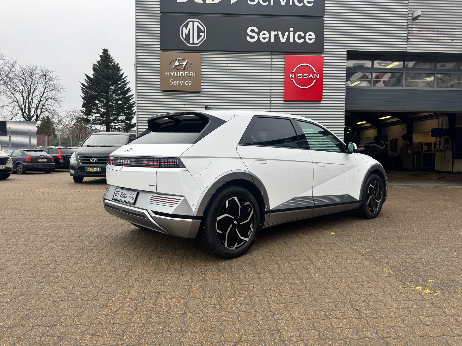 Hvid Hyundai Ioniq 5 fra 2021