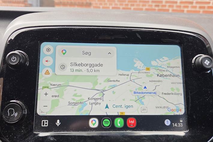 Grå Toyota Aygo fra 2020