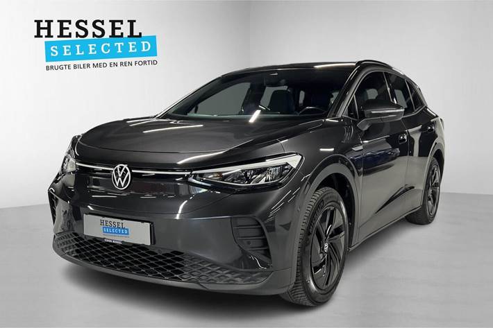 Grå VW ID.4 fra 2022 set udefra
