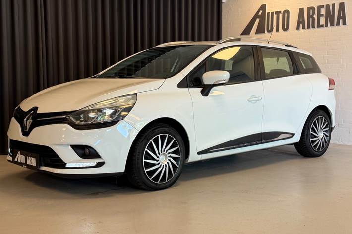 Hvid Renault Clio IV fra 2017