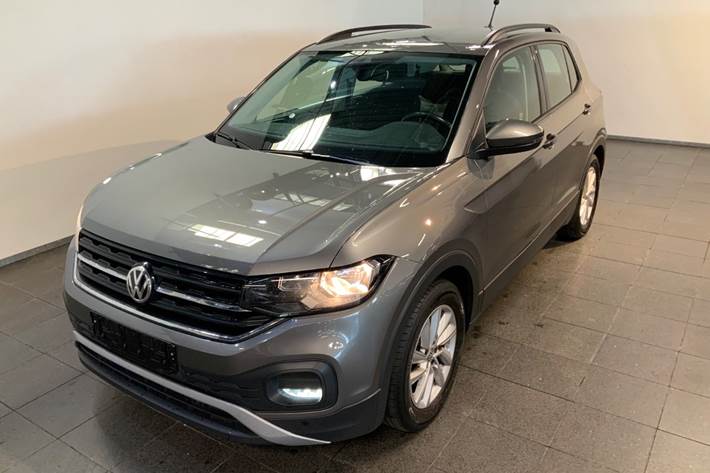 Grå VW T-Cross fra 2019