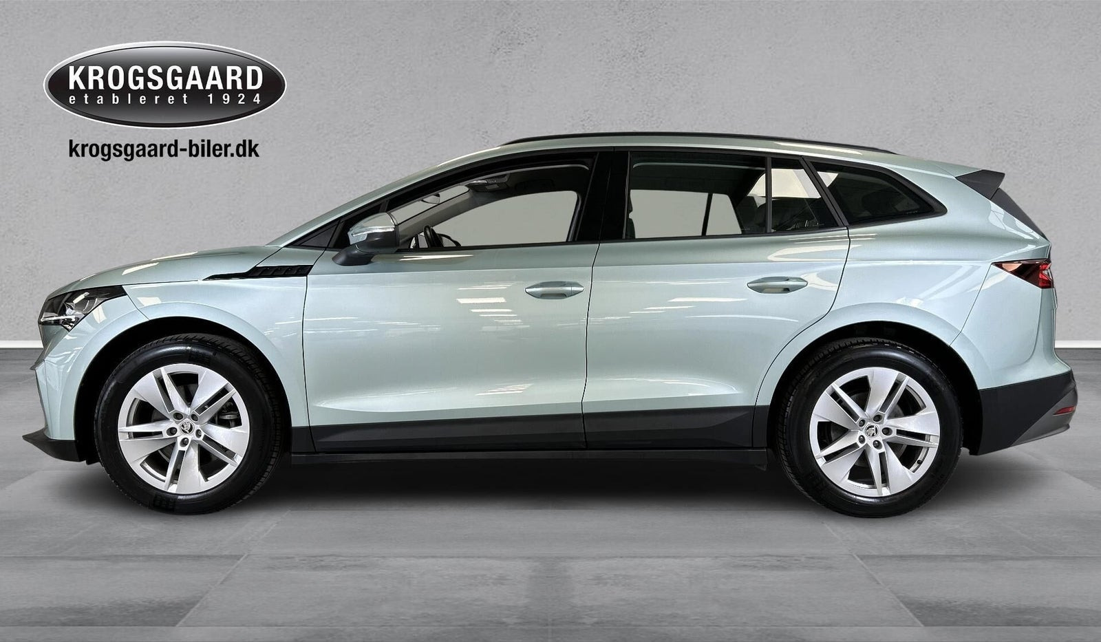 Sølv Skoda Enyaq fra 2023