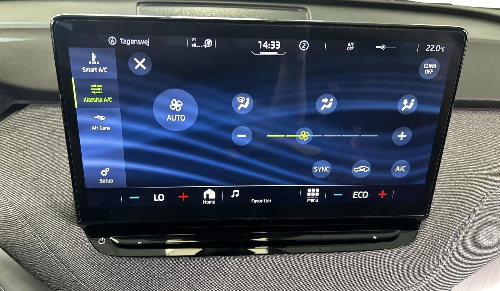 Sølv Skoda Enyaq fra 2023