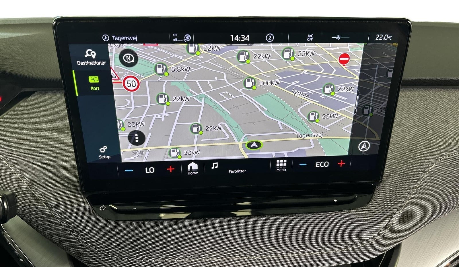 Sølv Skoda Enyaq fra 2023