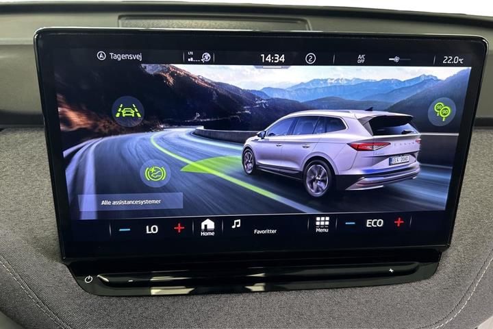 Sølv Skoda Enyaq fra 2023