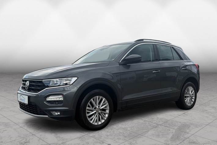 Grå VW T-Roc fra 2019