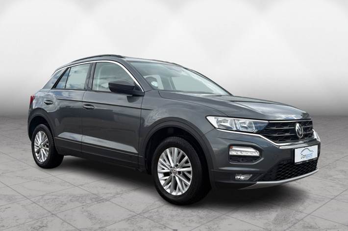 Grå VW T-Roc fra 2019