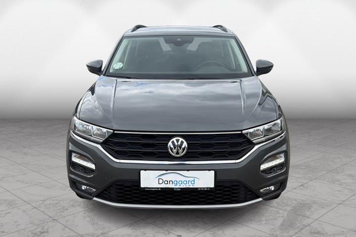 Grå VW T-Roc fra 2019