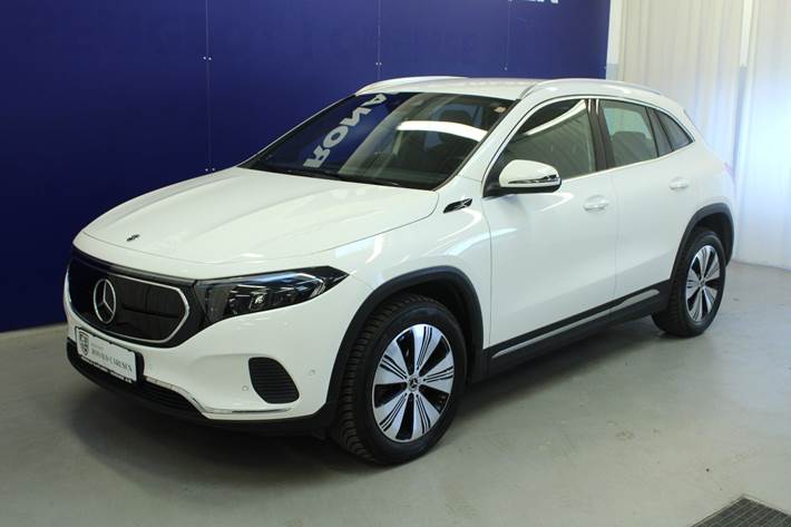 Hvid Mercedes EQA250 fra 2021
