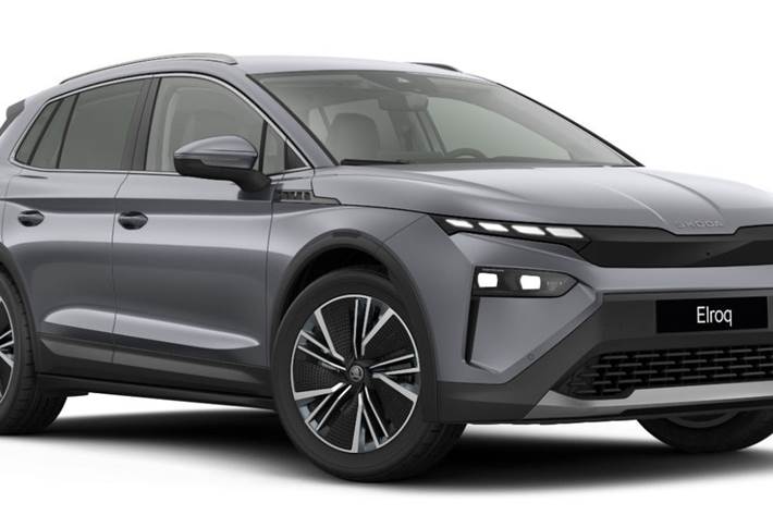 Grå Skoda Elroq fra 2025