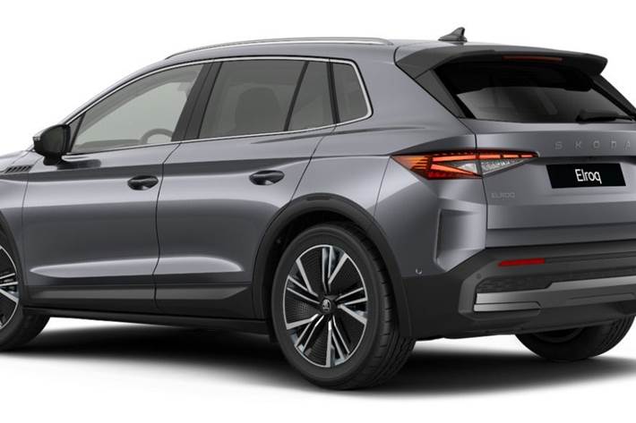 Grå Skoda Elroq fra 2025