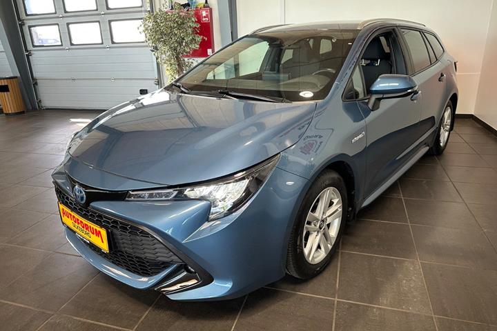 Blå Toyota Corolla fra 2020