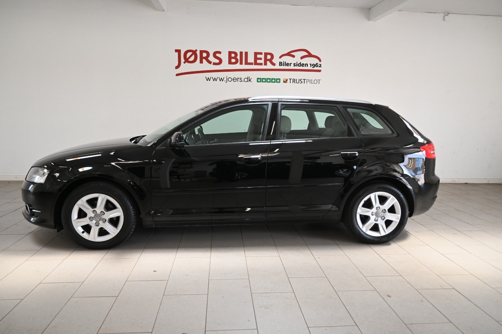 Sort Audi A3 fra 2011