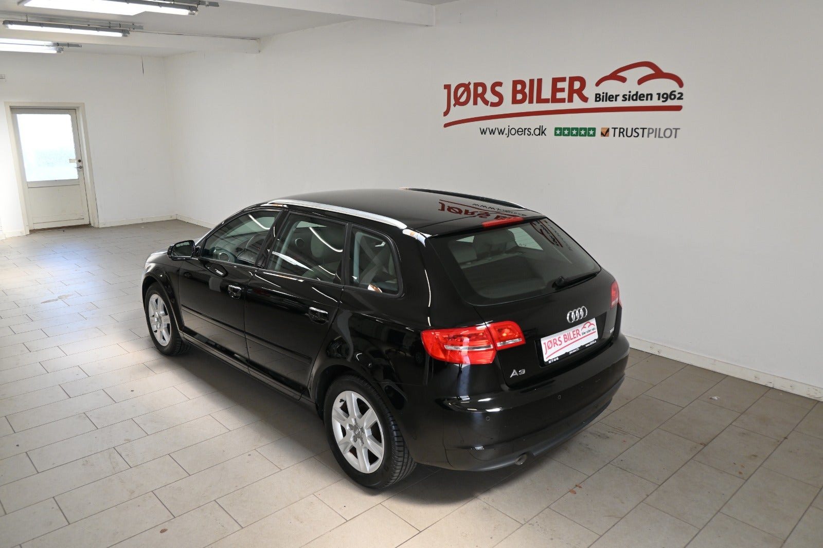 Sort Audi A3 fra 2011