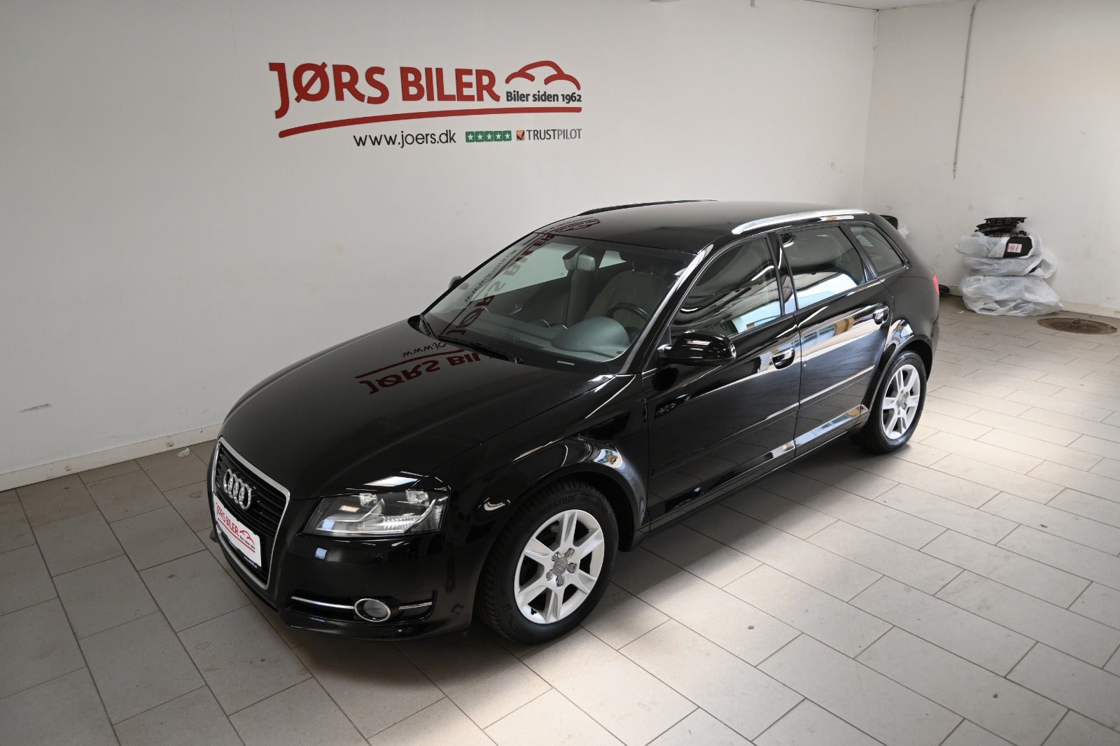Sort Audi A3 fra 2011
