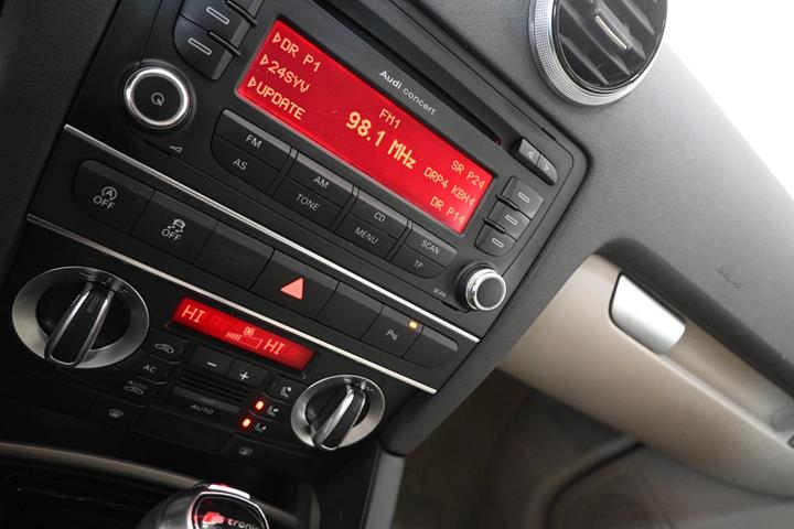 Sort Audi A3 fra 2011