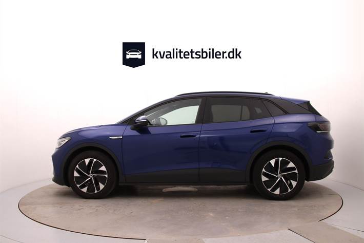 Blå VW ID.4 fra 2021