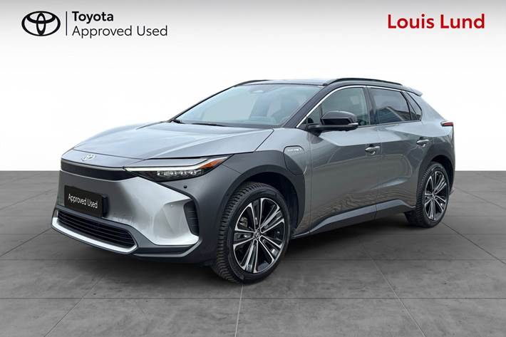 Grå Toyota BZ4X fra 2023