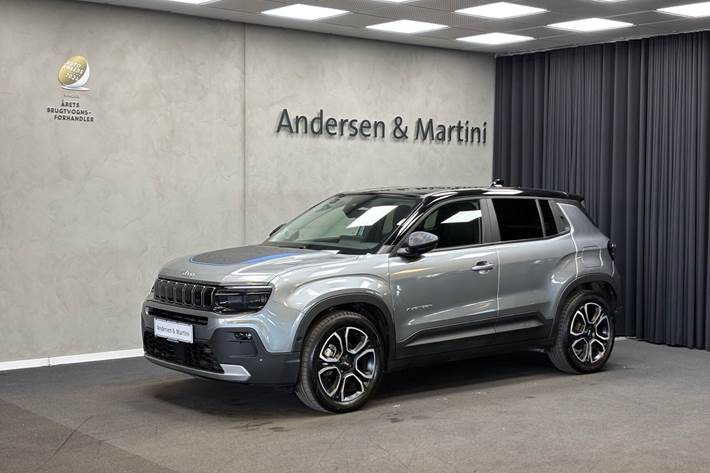 Grå Jeep Avenger fra 2023