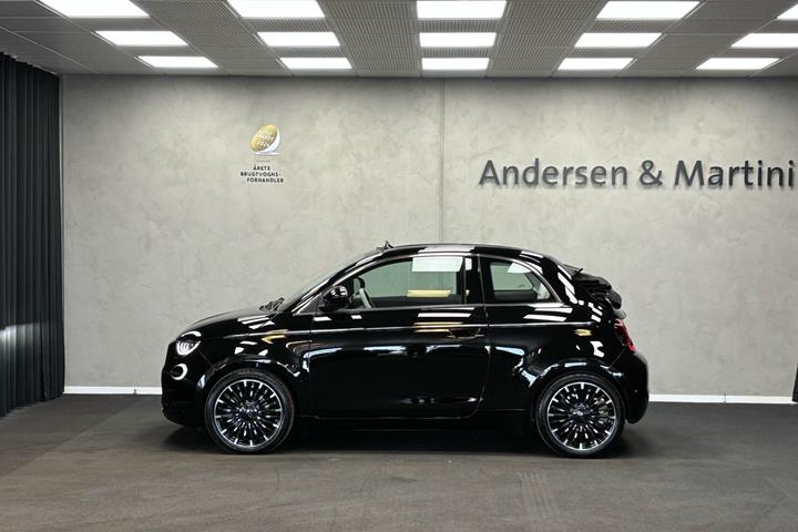 Sort Fiat 500e fra 2023