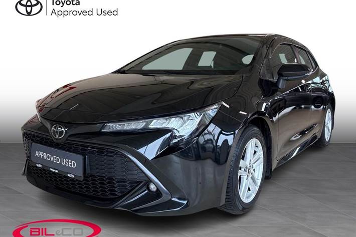 Sort Toyota Corolla fra 2020