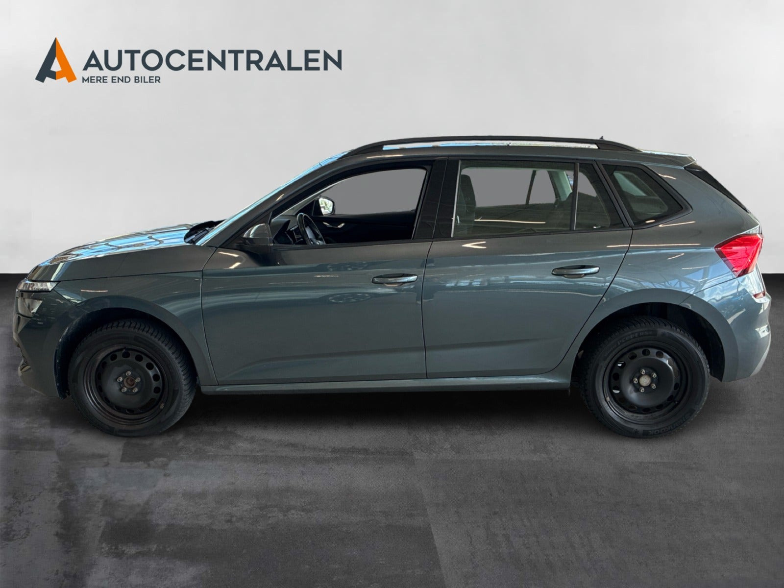 Grå Skoda Kamiq fra 2021
