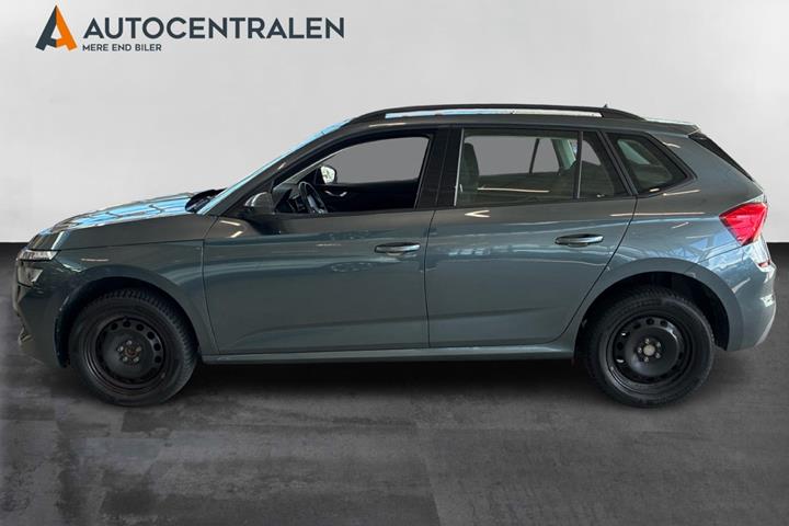 Grå Skoda Kamiq fra 2021