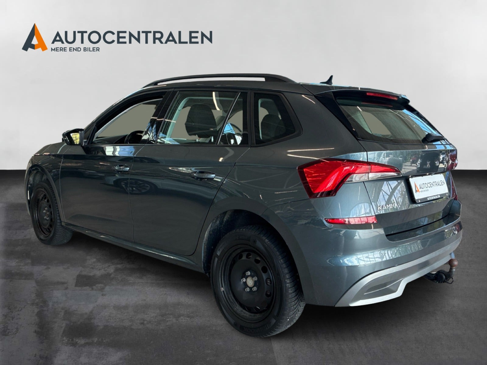 Grå Skoda Kamiq fra 2021