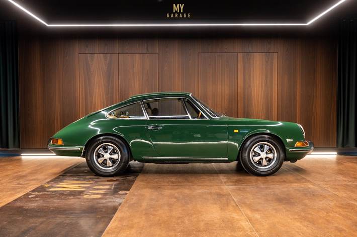 Grøn Porsche 912 fra 1968