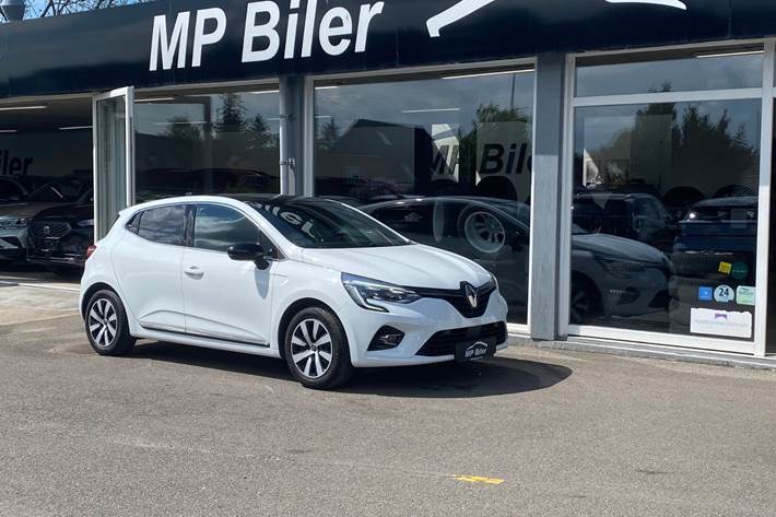 Hvid Renault Clio V fra 2020