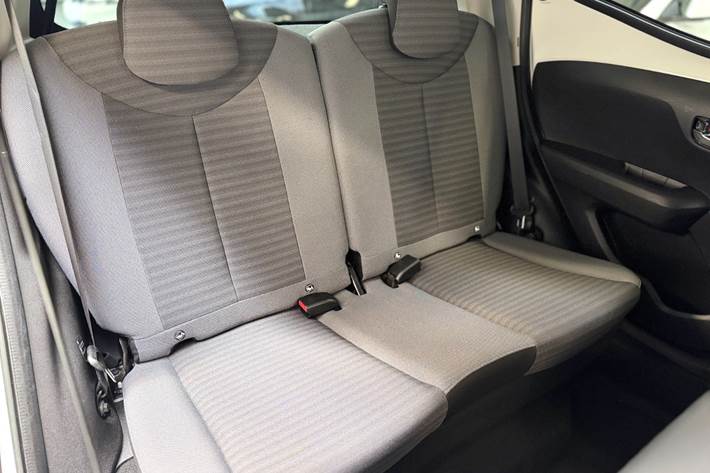 Hvid Toyota Aygo fra 2019