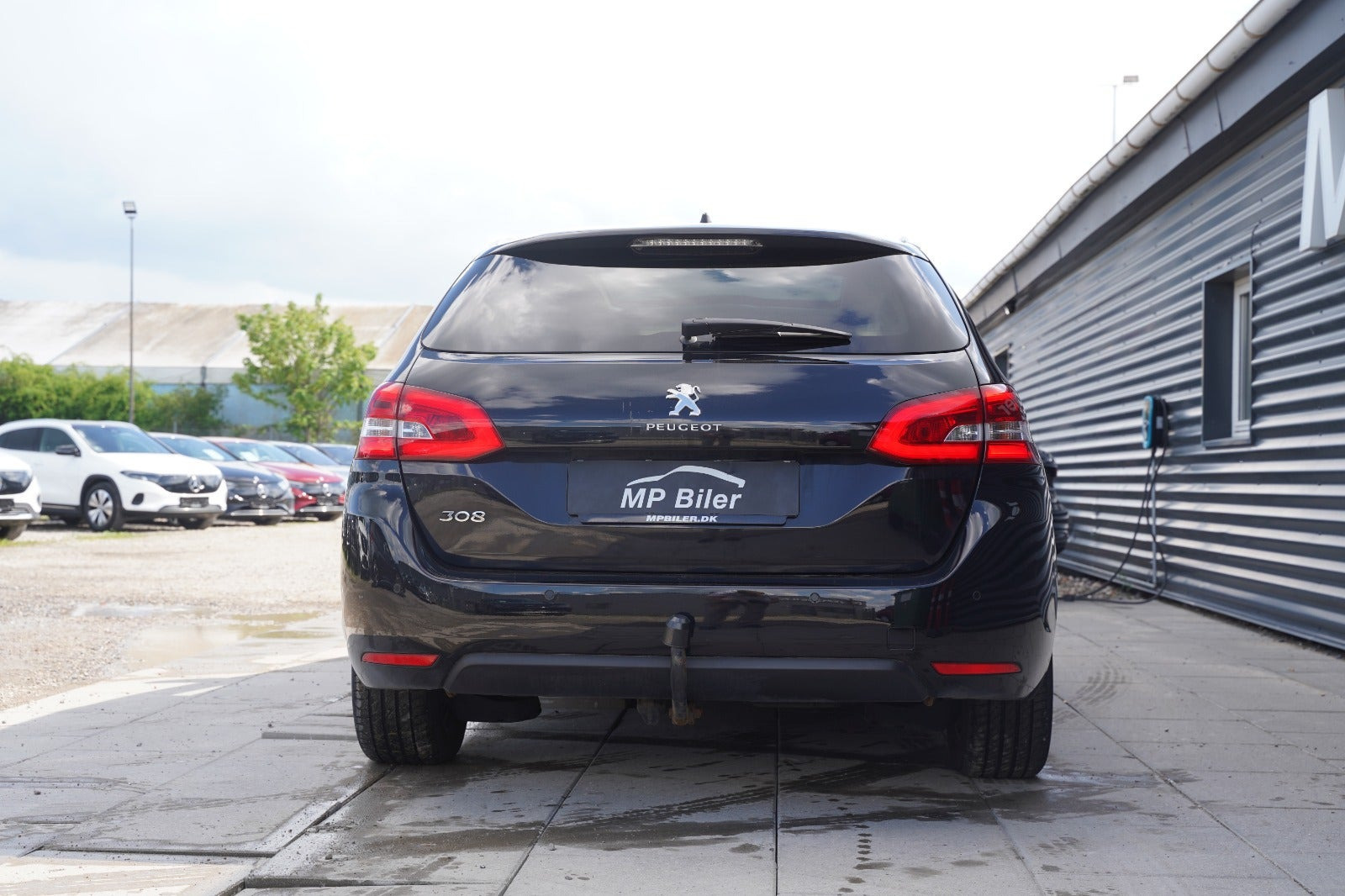 Sort Peugeot 308 fra 2019