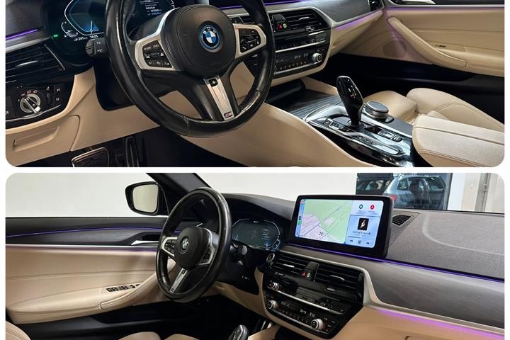 Sort BMW 530e fra 2022
