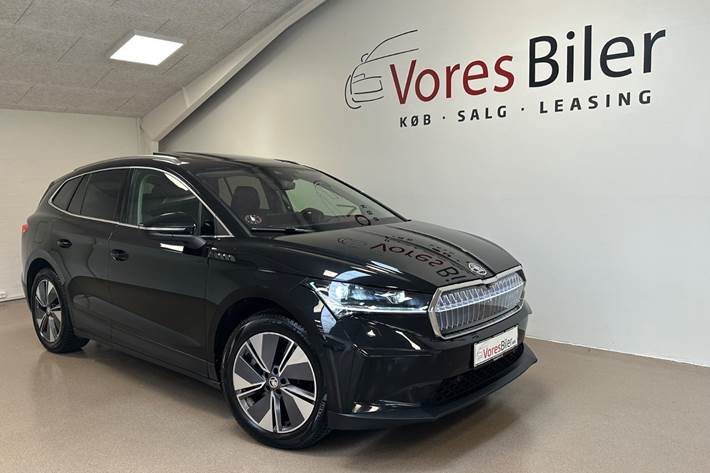 Sort Skoda Enyaq fra 2022