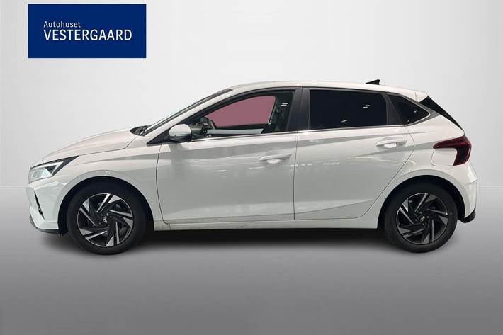 Hvid Hyundai i20 fra 2023