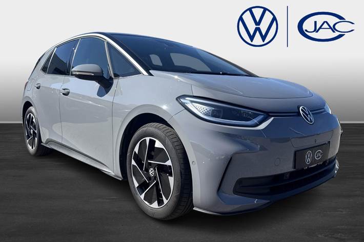Grå VW ID.3 fra 2024 set udefra
