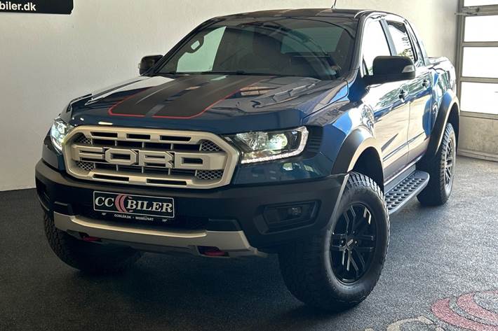 Blå Ford Ranger fra 2022