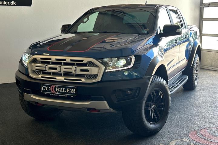 Blå Ford Ranger fra 2022