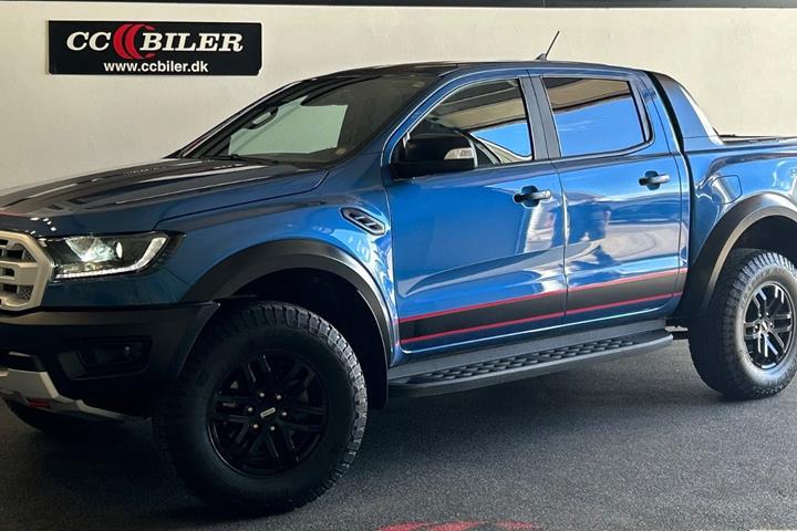 Blå Ford Ranger fra 2022