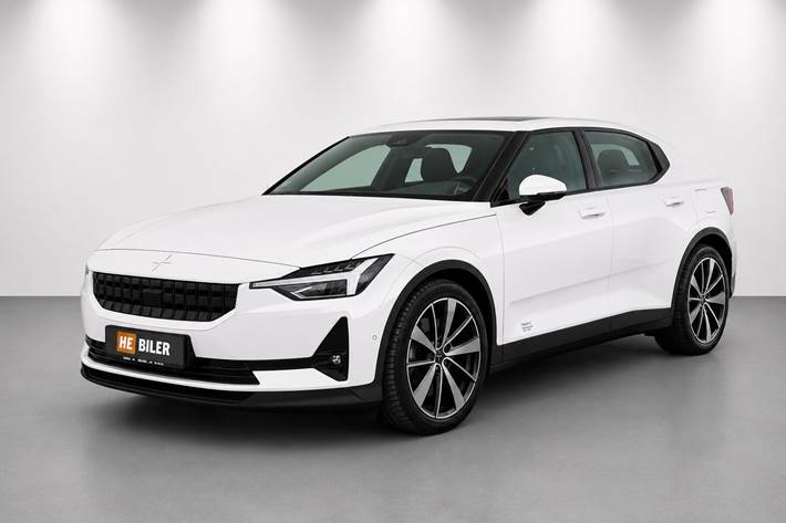 Hvid Polestar 2 fra 2022