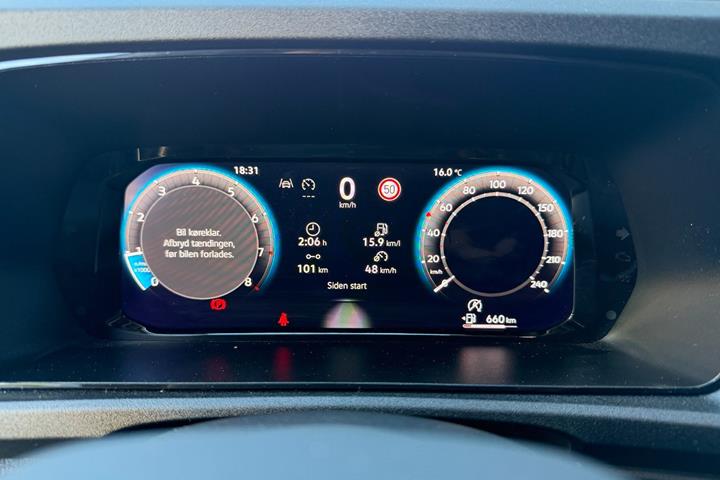 Hvid VW Caddy Maxi fra 2025
