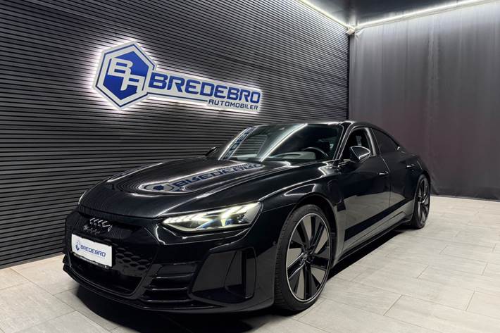 Sort Audi e-tron GT fra 2021
