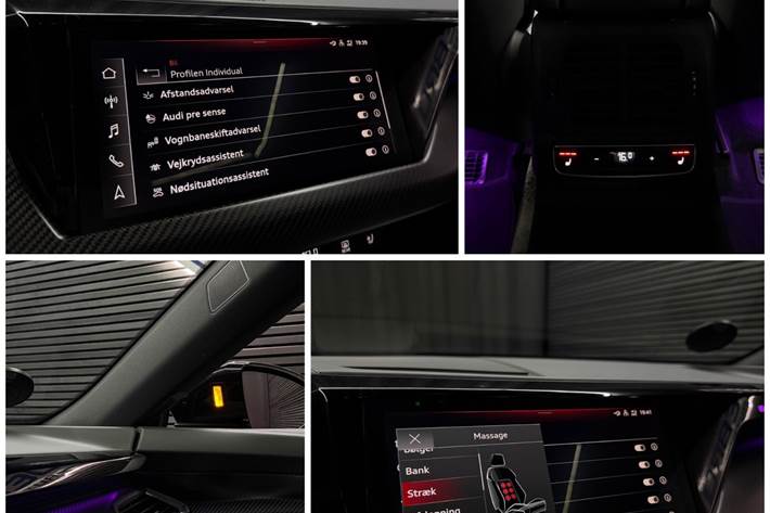 Sort Audi e-tron GT fra 2021