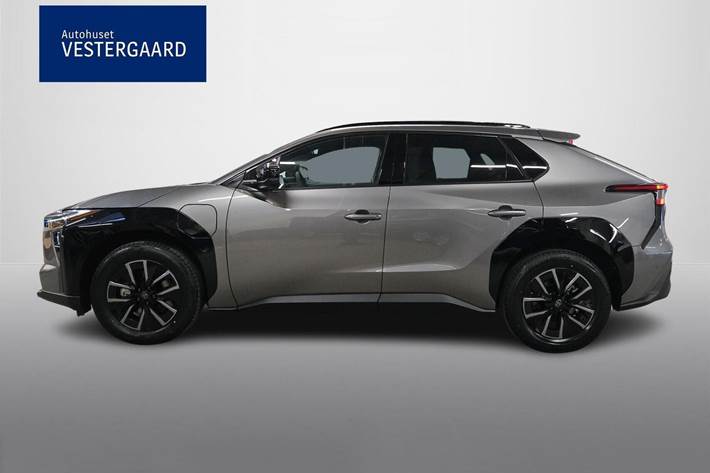 Grå Toyota BZ4X fra 2025
