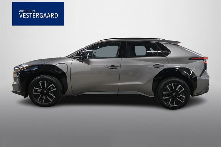 Grå Toyota BZ4X fra 2025