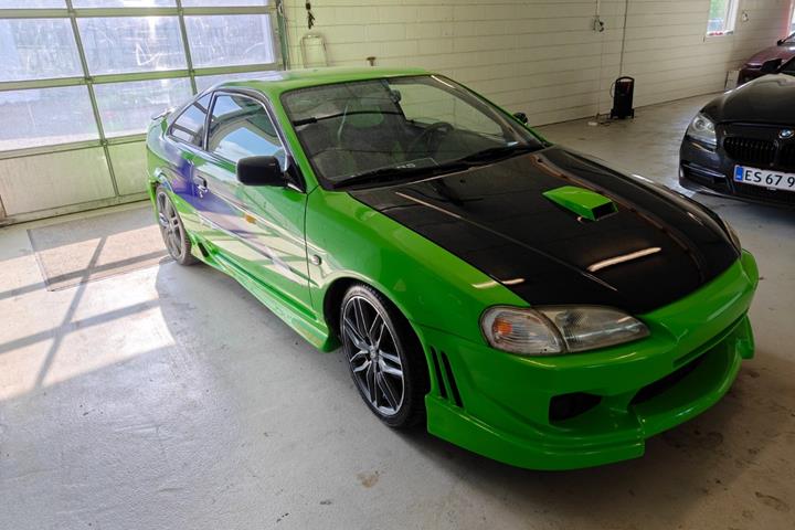 undefined Toyota Paseo fra 1996 set udefra
