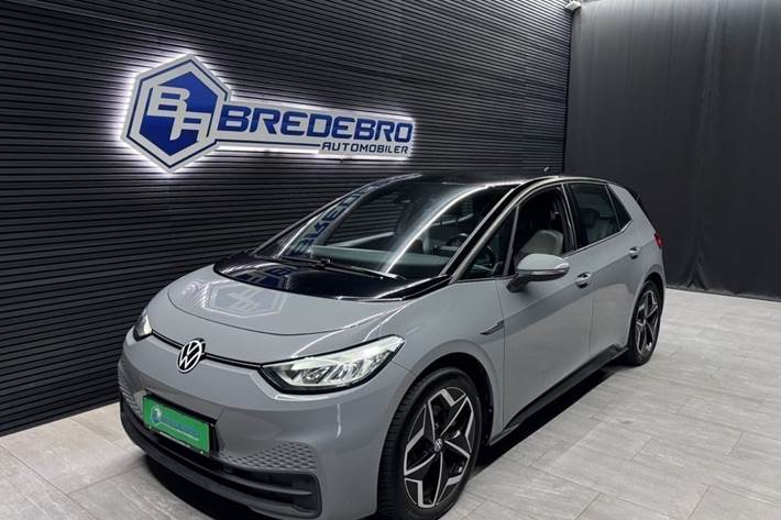 Grå VW ID.3 fra 2022