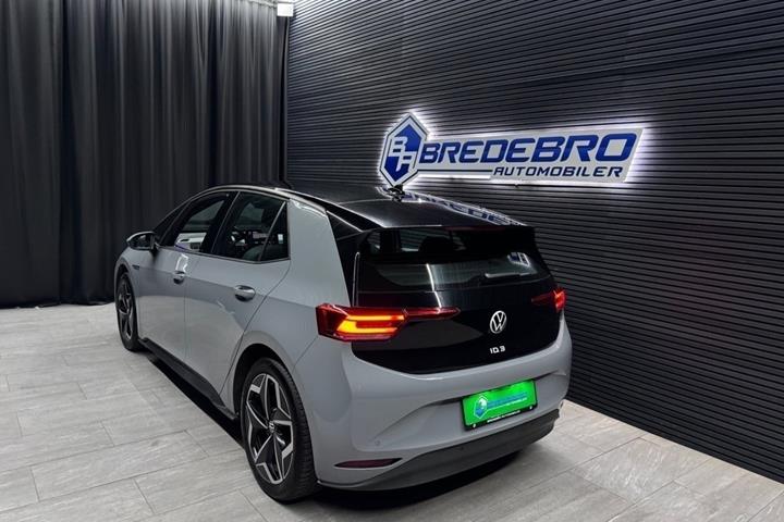 Grå VW ID.3 fra 2022